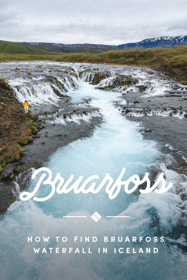 How to find one of Iceland's most beautiful and unique waterfalls: Bruarfoss. This rarely crowded gem is located in south west Iceland just off the popular Golden Circle.