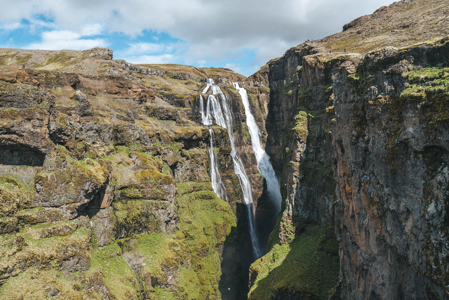 Hiking to Glymur, Iceland’s Second Tallest Waterfall