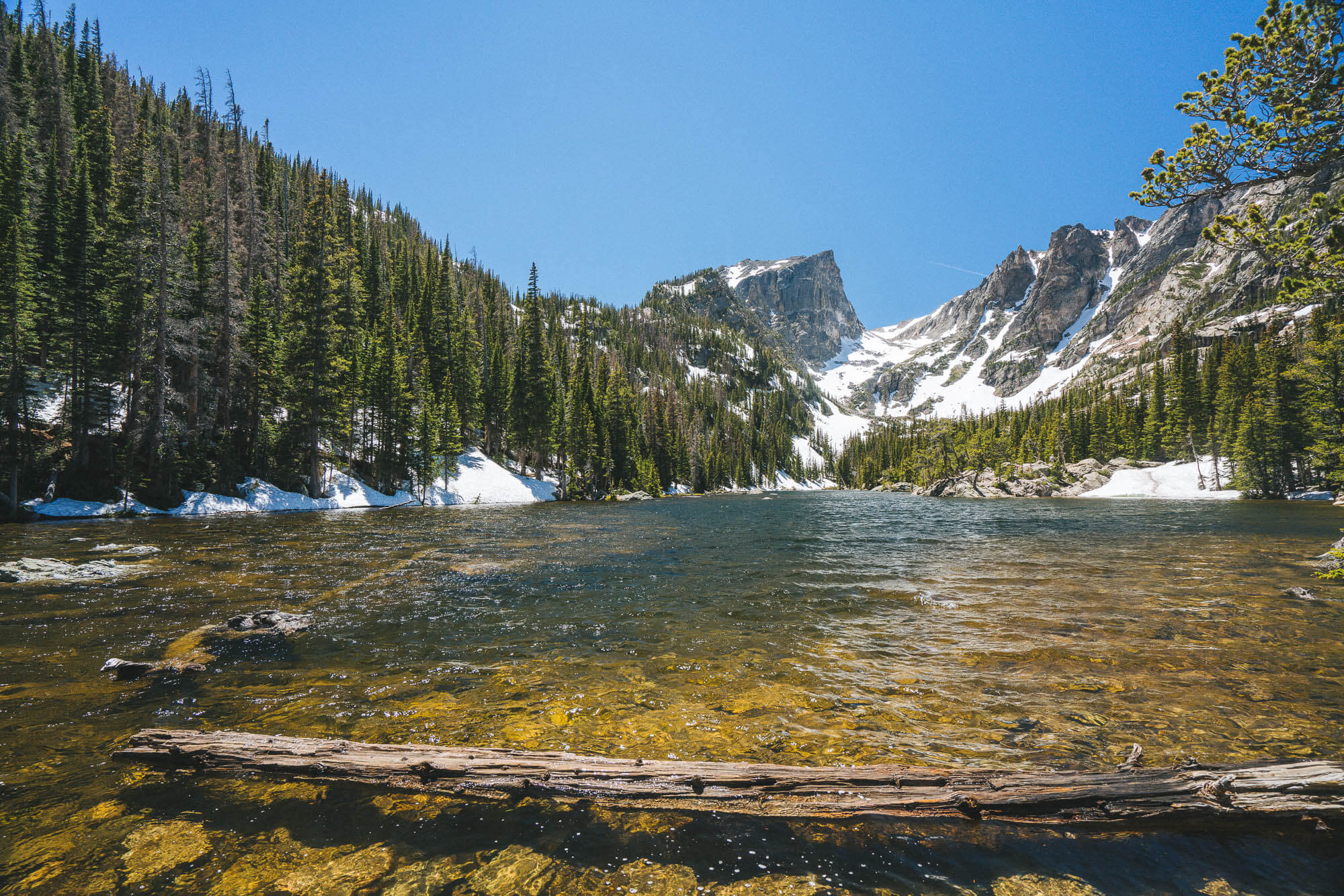 rocky mountain national park lakes