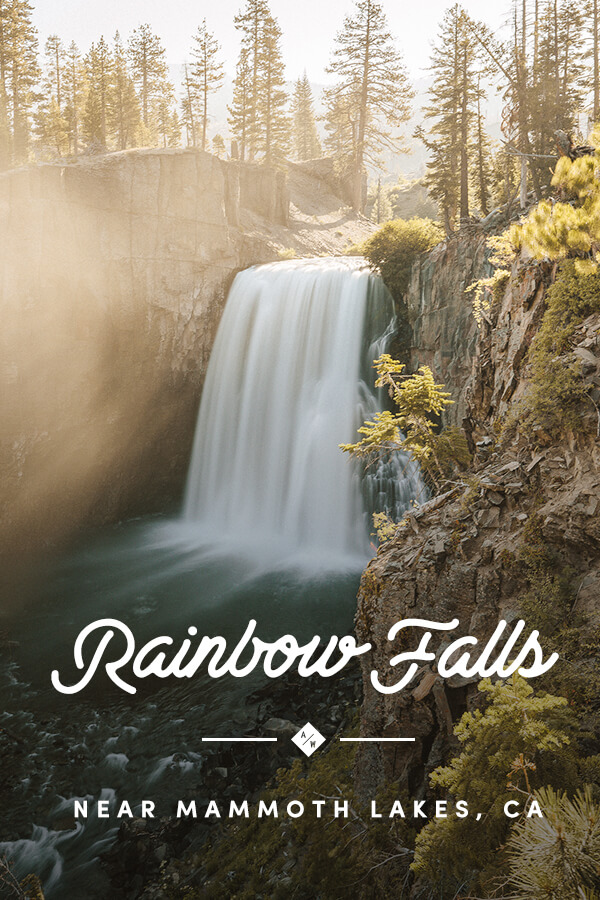 Rainbow Falls is a gorgeous 101-foot waterfall on the Middle Fork of the San Joaquin River located in the Devil's Postpile National Monument, near Mammoth Lakes, California. An easy day hike through the Ansel Adams Wilderness.