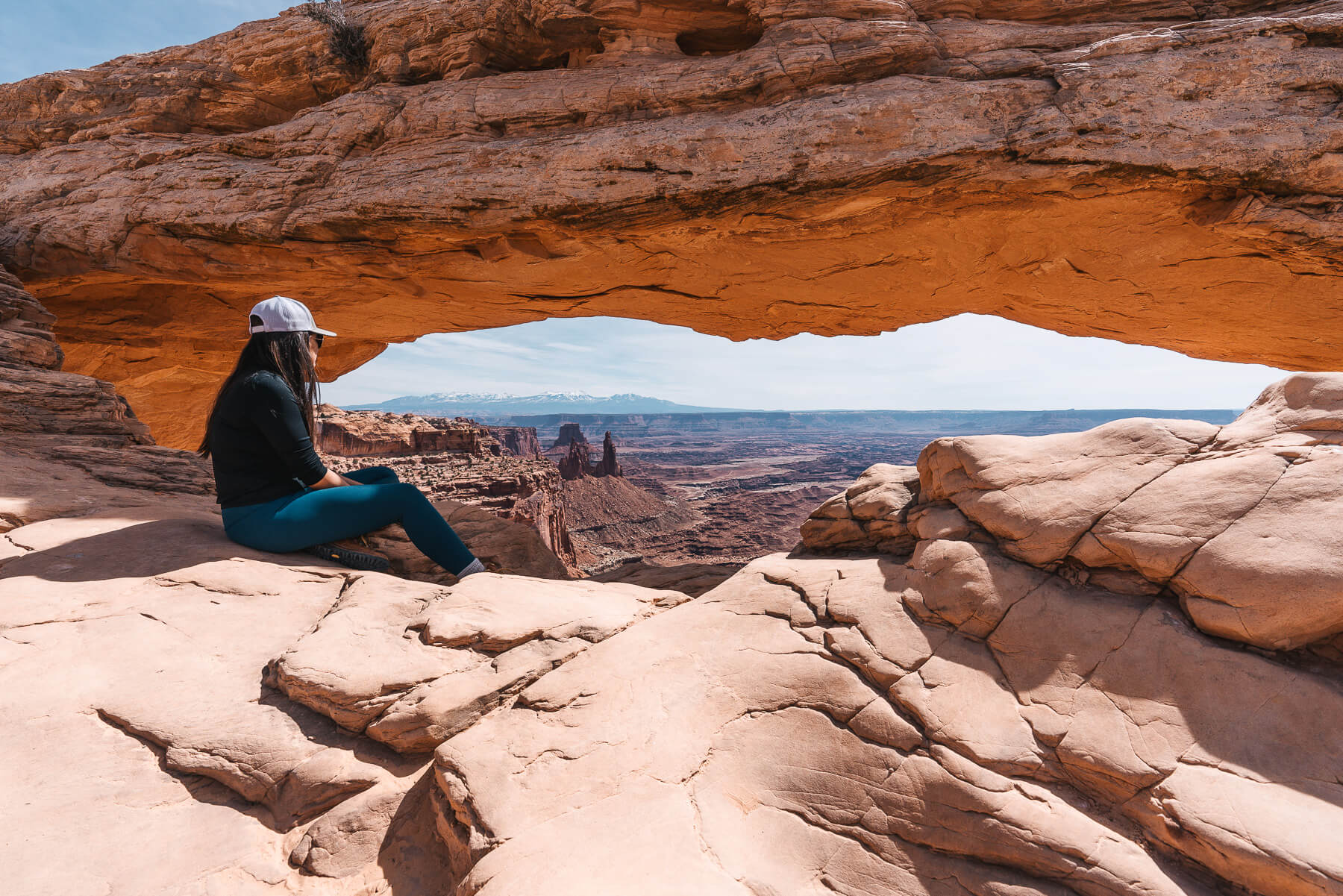 Canyonlands’ Trademark View Through Mesa Arch