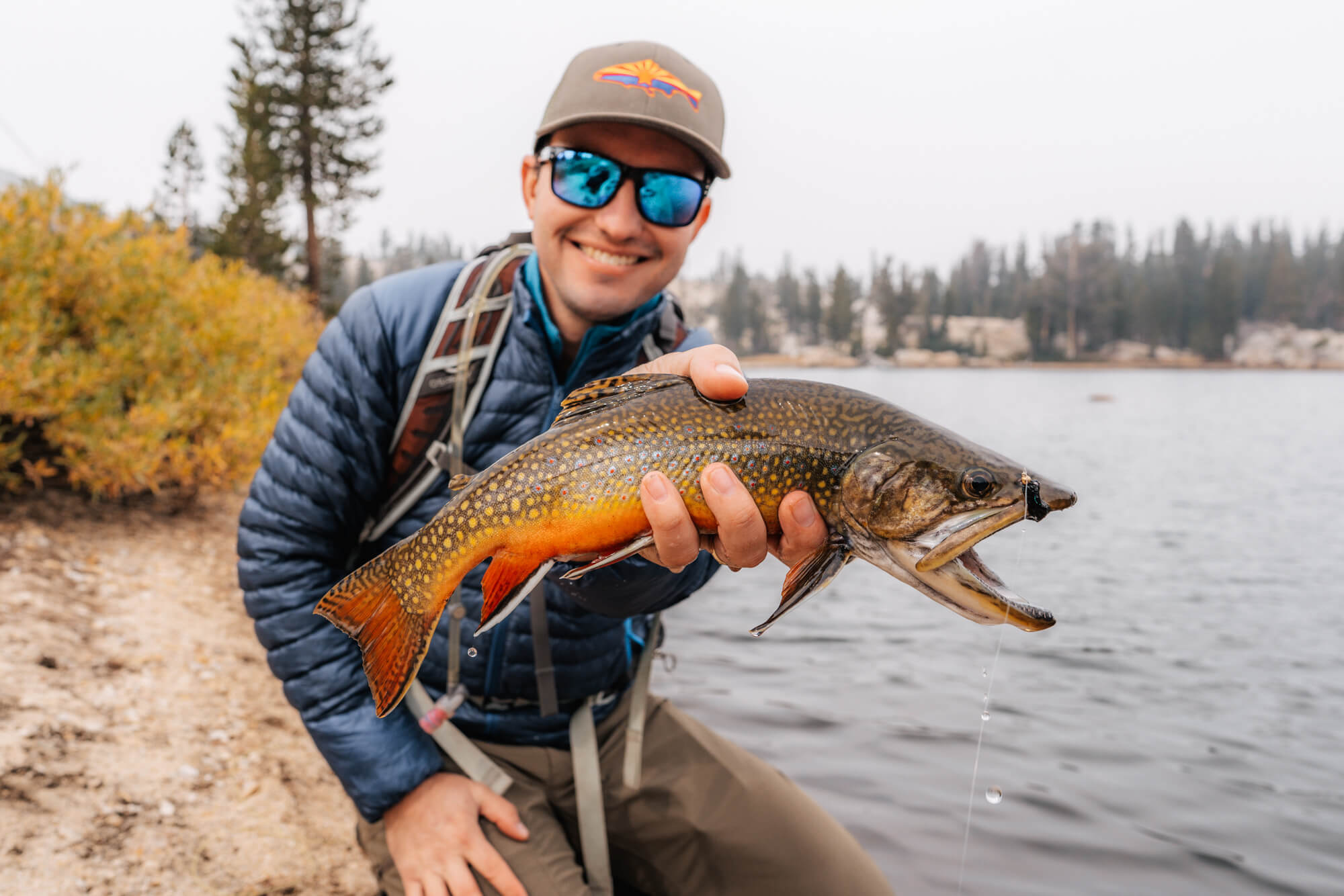 Fly Fishing for Giant Brookies in the Sierra